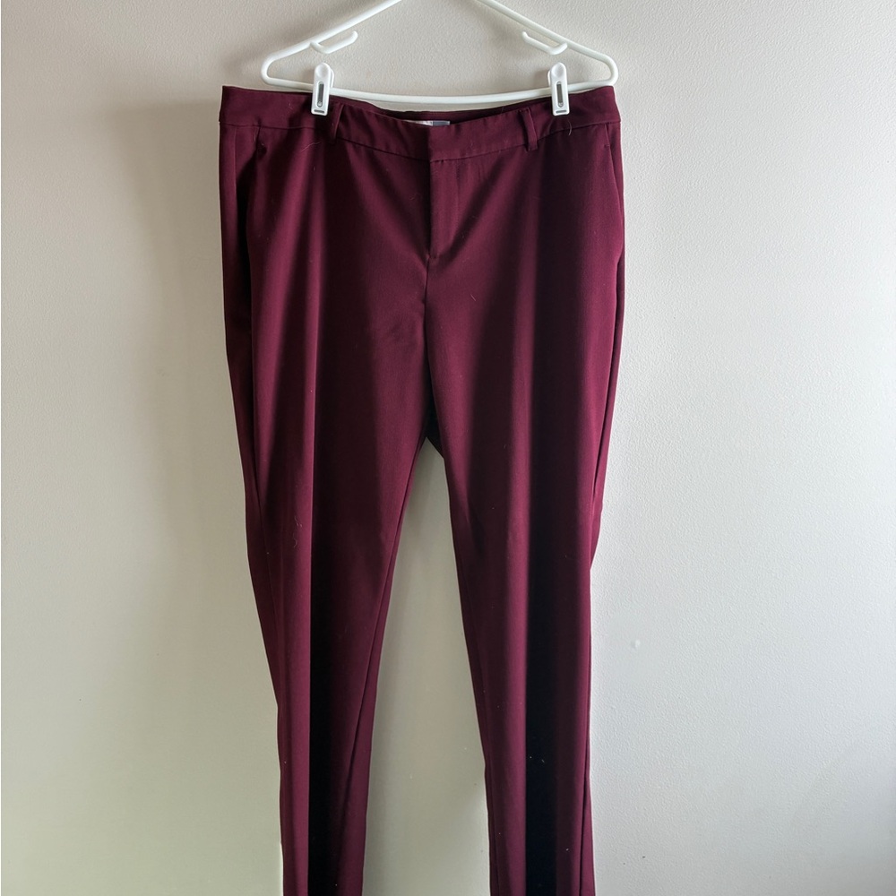 Old Navy Men's Dark Red Dress Pants
